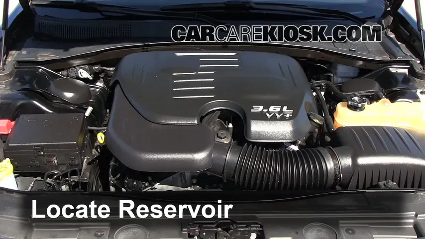 2012 Chrysler 300 Limited 3.6L V6 Windshield Washer Fluid Add Fluid